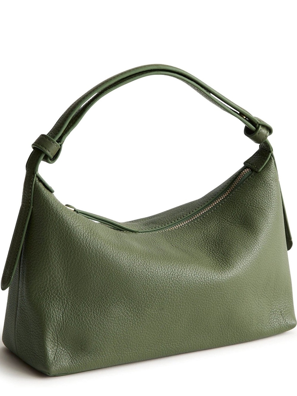 Vera Bradley Roxbury Crescent Shoulder Bag
Bronze Green in Leather